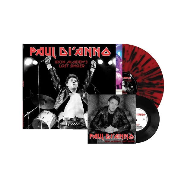 Paul Di'Anno - Di'Anno: Iron Maiden's Lost Singer (Red/Black/Splatter Vinyl LP + 7")
