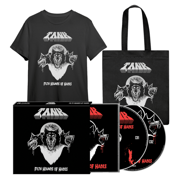 Tank - Filth Hounds Of Hades (CD + Shirt + Tote Bag Bundle)
