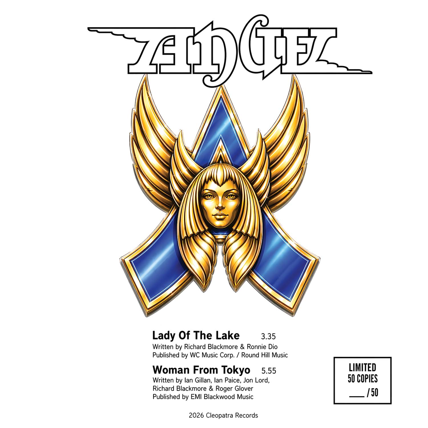 Angel - Lady Of The Lake / Woman From Tokyo (Black Vinyl LP)