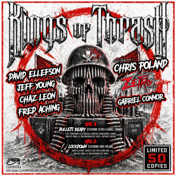Kings Of Thrash - Bullets Ready / Lockdown (Black 7" Vinyl)