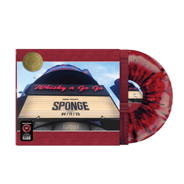 Sponge - Live At The Whisky A Go Go (Red/Tan/Black/Haze/Splatter Vinyl LP)