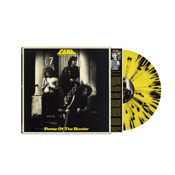 Tank - Power Of The Hunter (Black/Yellow/Splatter Vinyl LP)