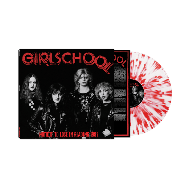 Girlschool - Nothin' To Lose In Reading 1981 (White/Red/Splatter Vinyl LP)