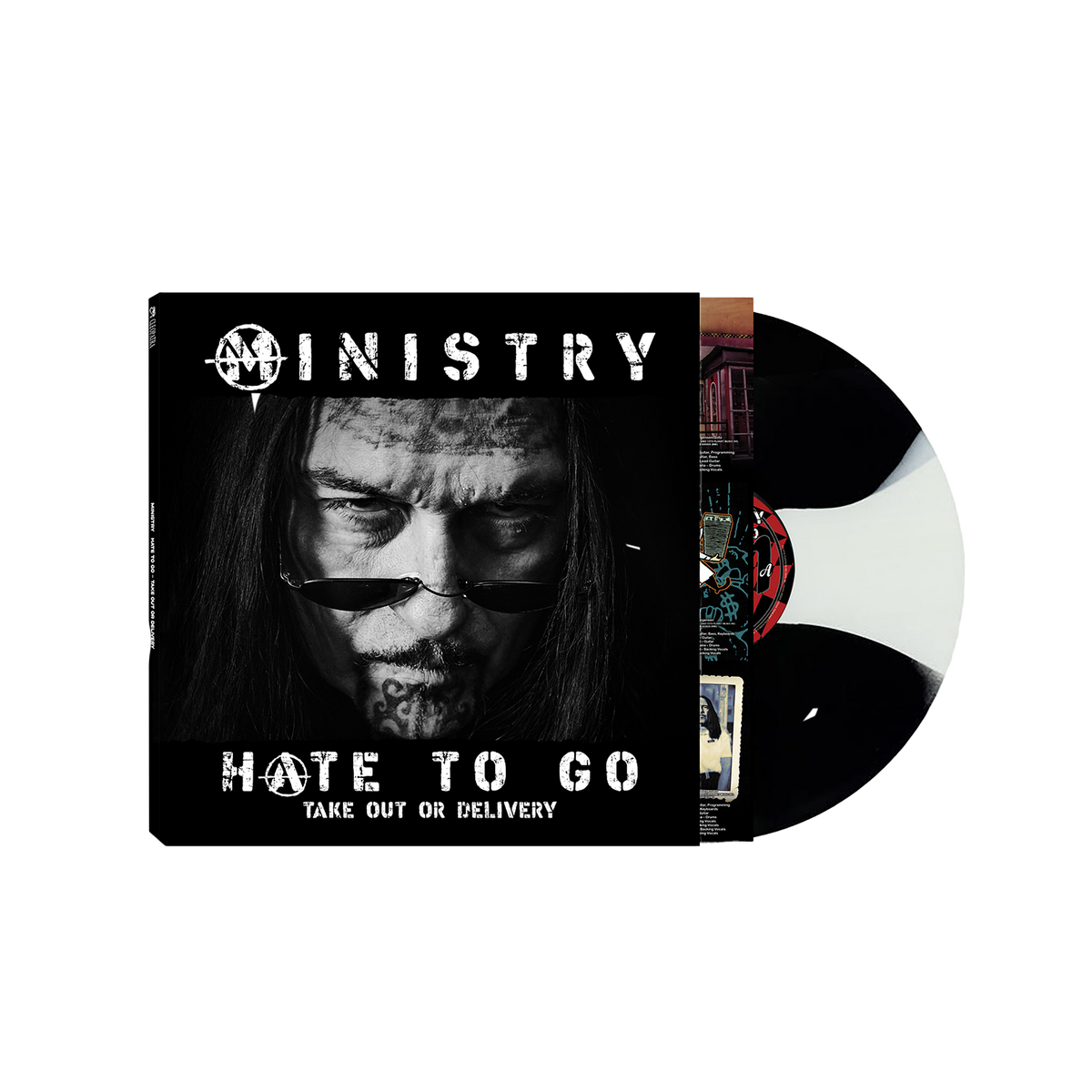 Ministry - Hate To Go - Take Out Or Delivery (Colored Vinyl LP or Deluxe Box Set) - Cleopatra Records