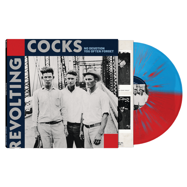 Revolting Cocks - No Devotion / You Often Forget (Red/Blue/Splatter Vinyl LP) - Cleopatra Records