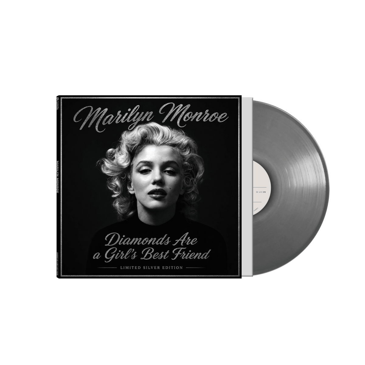 Marilyn Monroe - Diamonds Are A Girl's Friend (Silver Vinyl White Label)