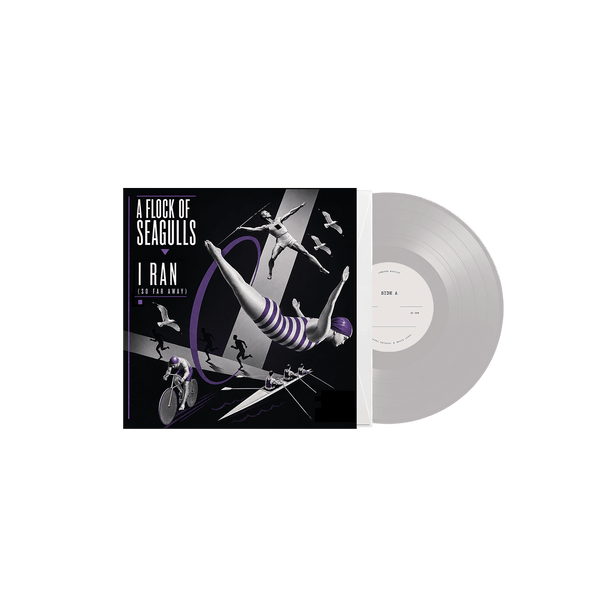 A Flock Of Seagulls - I Ran (So Far Away) (Silver Vinyl - White Label)