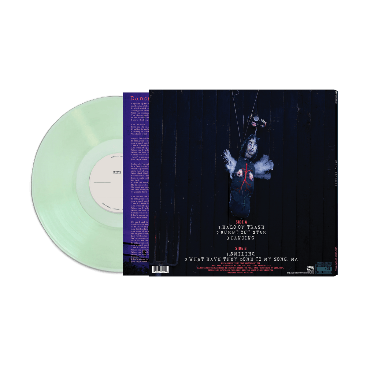 Esme White - Barfly Symphony (Coke Bottle Green Vinyl - White Label) - Cleopatra Records