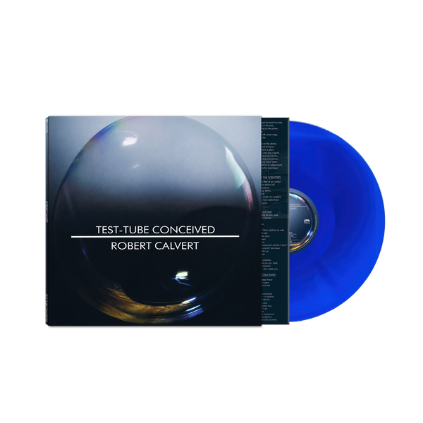 Robert Calvert - Test-Tube Conceived (40th Anniversary Edition) (Translucent Blue Vinyl LP) - Cleopatra Records