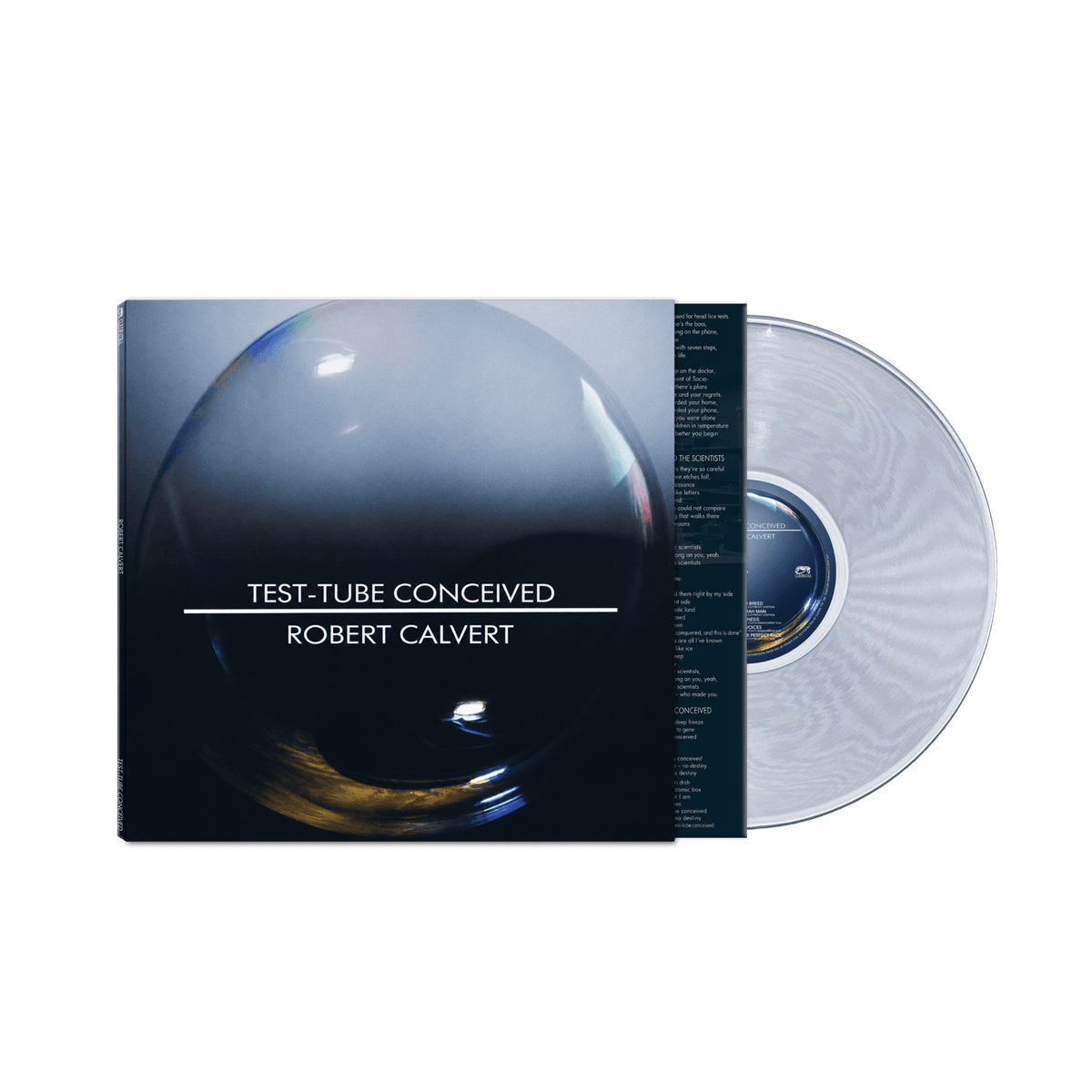 Robert Calvert - Test-Tube Conceived (Clear Vinyl LP)