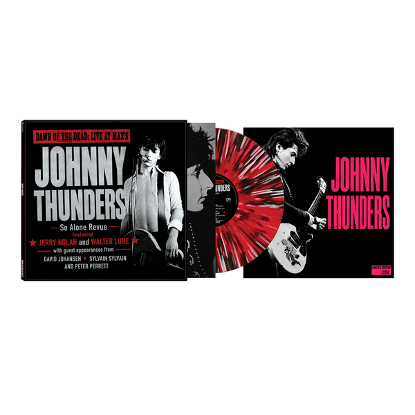 Johnny Thunders - Dawn Of The Dead: Live At Max’s (Red/White/Black/Splatter Vinyl LP)