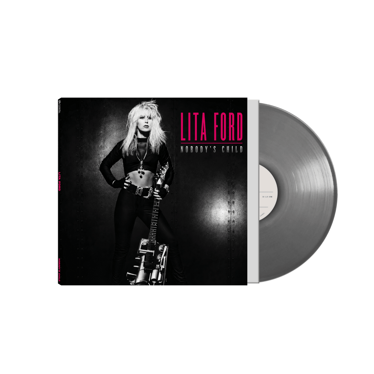 Lita Ford - Nobody's Child (Silver Vinyl - White Label)
