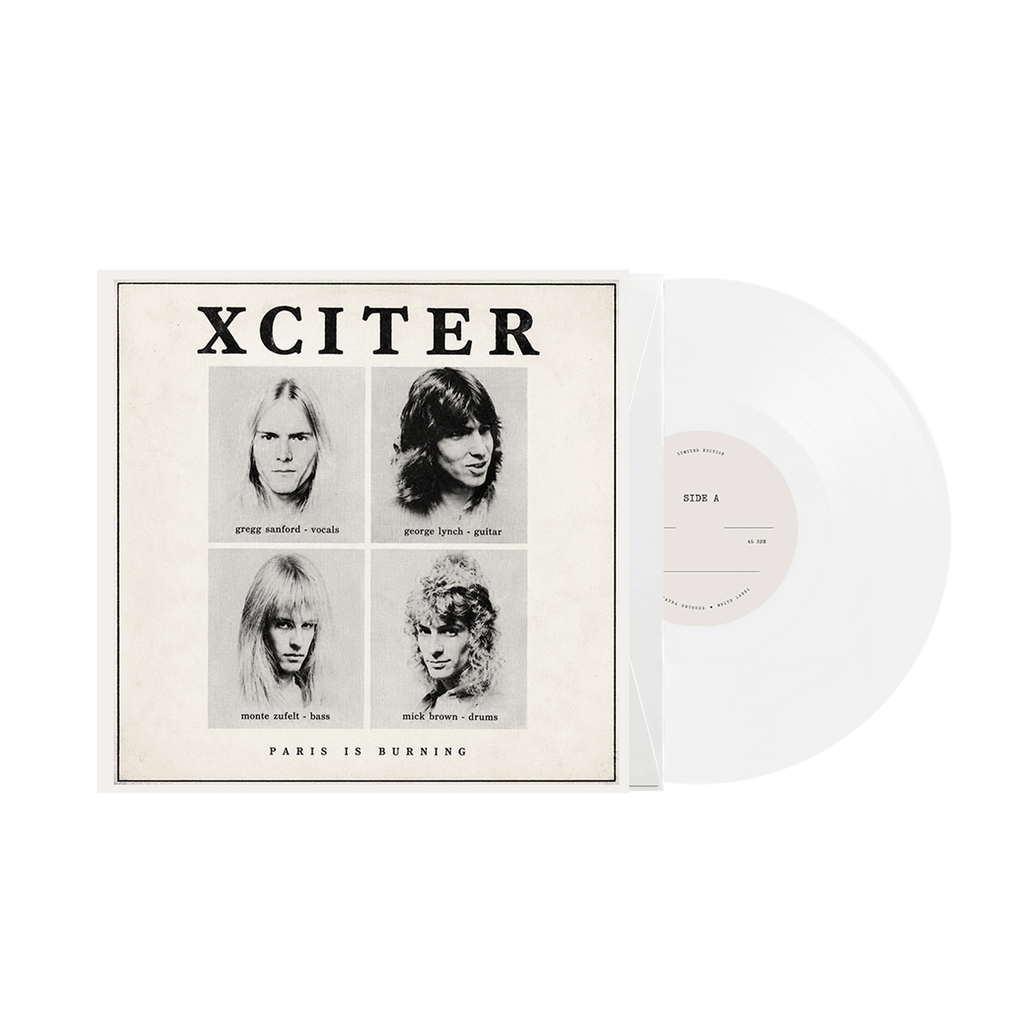 Xciter - Paris Is Burning (White Vinyl LP) - Cleopatra Records