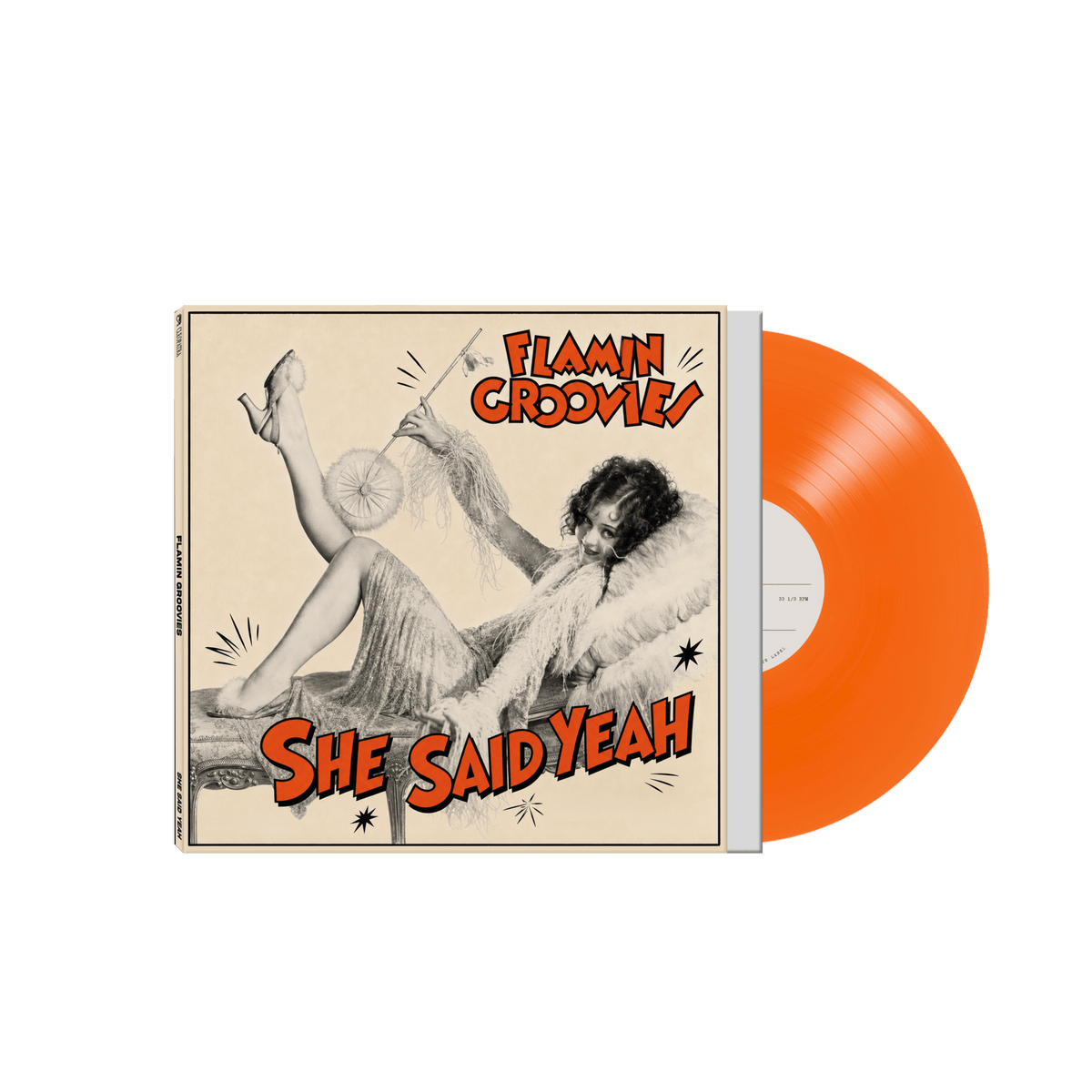 Flamin' Groovies - She Said Yeah (Orange Vinyl - White Label)