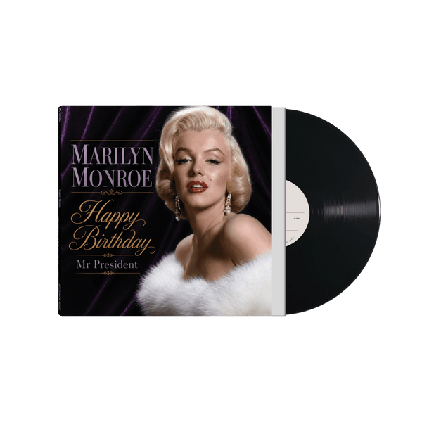 Marilyn Monroe - Happy Birthday, Mr. President (Etched Black Vinyl LP)