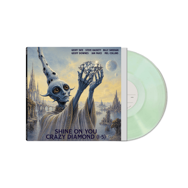 Geoff Tate, Steve Hackett, Billy Sheehan, Geoff Downes, Ian Paice & Mel Collins - Shine On You Crazy Diamond (1-5) (Coke Bottle Green Etched Vinyl - White Label) - Cleopatra Records