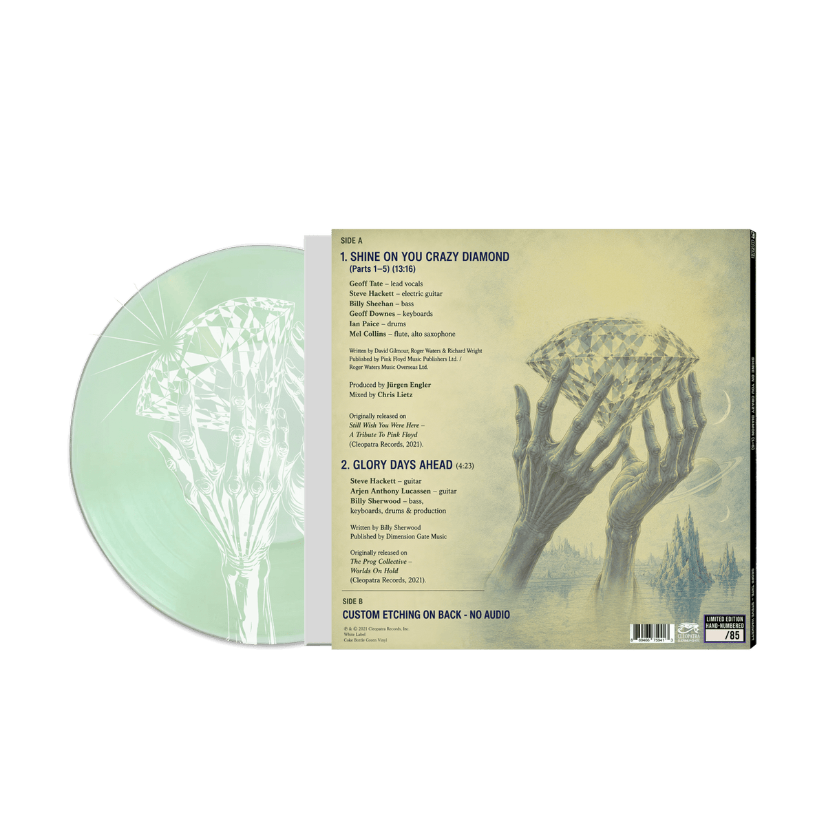 Geoff Tate, Steve Hackett, Billy Sheehan, Geoff Downes, Ian Paice & Mel Collins - Shine On You Crazy Diamond (1-5) (Coke Bottle Green Etched Vinyl - White Label)