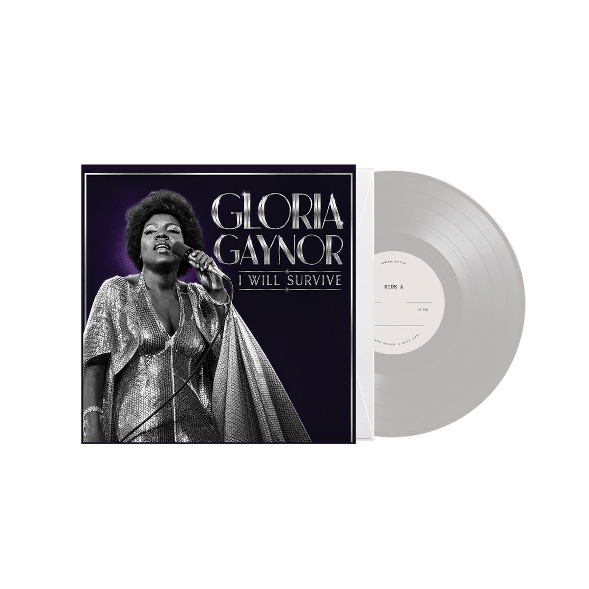 Gloria Gaynor - I Will Survive (Silver Vinyl - White Label)