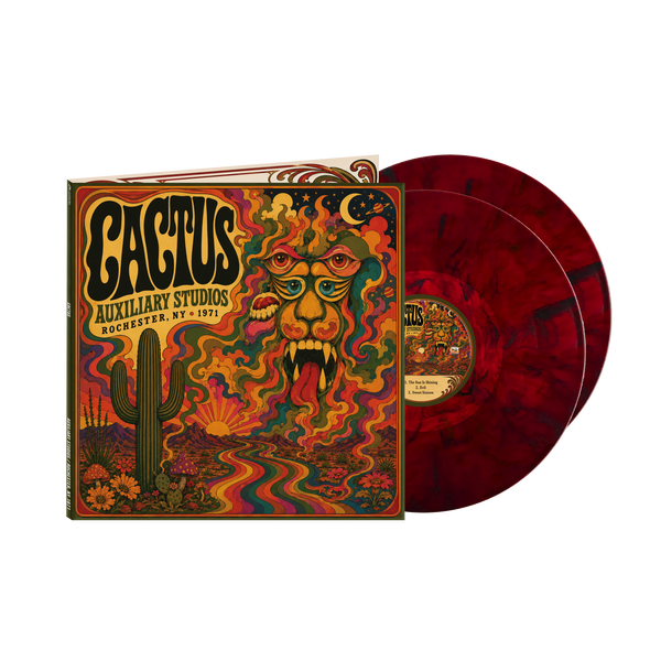 Cactus - Auxiliary Studios 1971 (Red/Black/Marble Double Vinyl LP)