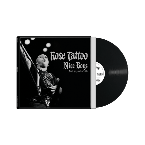 Rose Tattoo - Nice Boys (Don't Play Rock N' Roll) (Black Etched Vinyl) - Cleopatra Records
