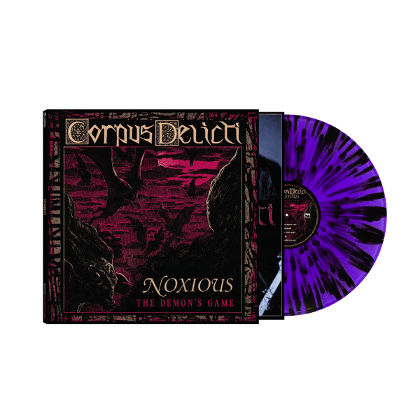 Corpus Delicti - Noxious - The Demon's Game (Black/Purple/Splatter Vinyl LP)