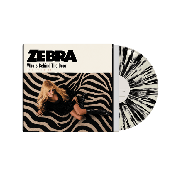 Zebra - Who's Behind The Door (White/Black/Splatter/Etched Vinyl White Label)