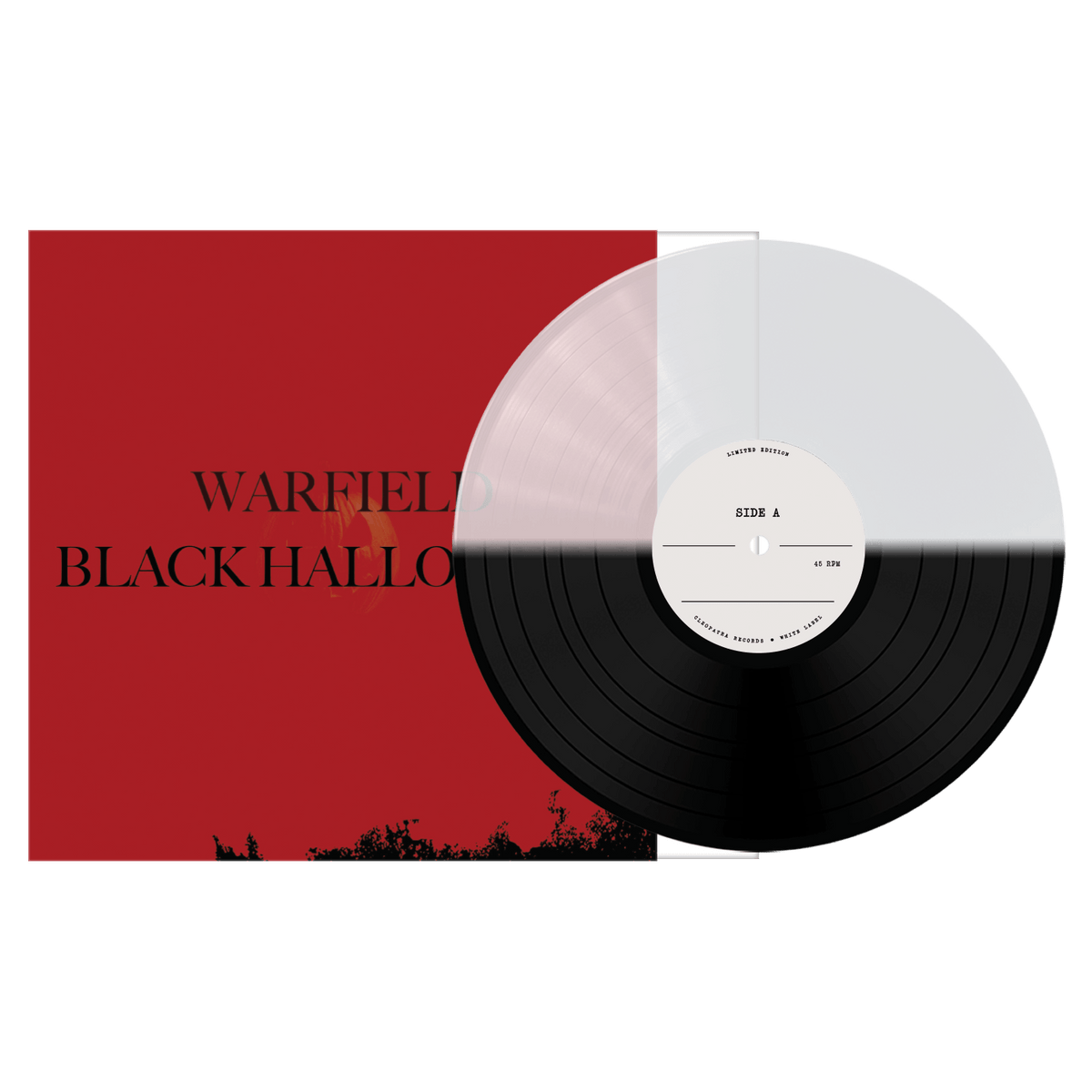 WARFIELD - Black Halloween (Black/Clear/Split Vinyl White Label)