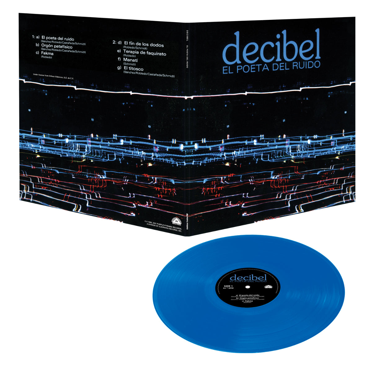 Decibel - El Poeta Del Ruido (Limited Edition Blue Vinyl)