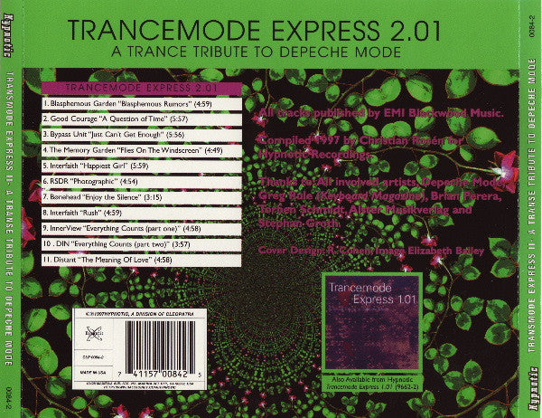 Trancemode Express 2.01 - A Trance Tribute to Depeche Mode (CD) Trancemode Express 2.01 - A Trance Tribute to Depeche Mode (CD)