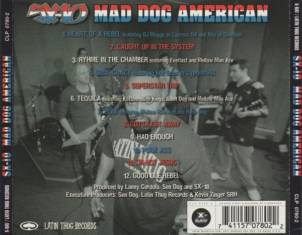 SX-10 - Mad Dog American (CD)