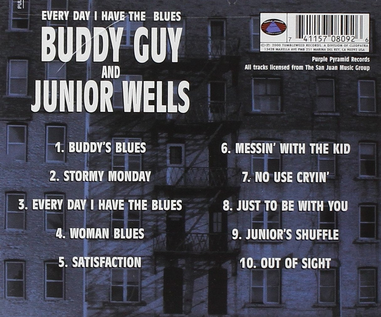 Buddy Guy & Junior Wells - Everyday I Have The Blues (CD) - Cleopatra Records