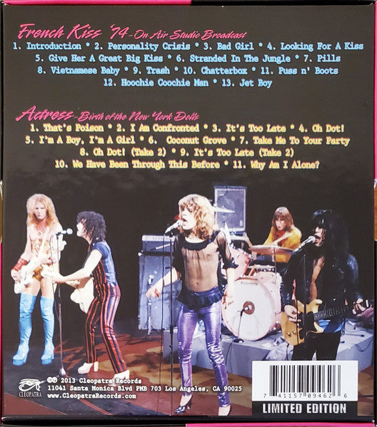 New York Dolls – French Kiss '74 + Schauspielerin – Geburt der New York Dolls (Box-Set)