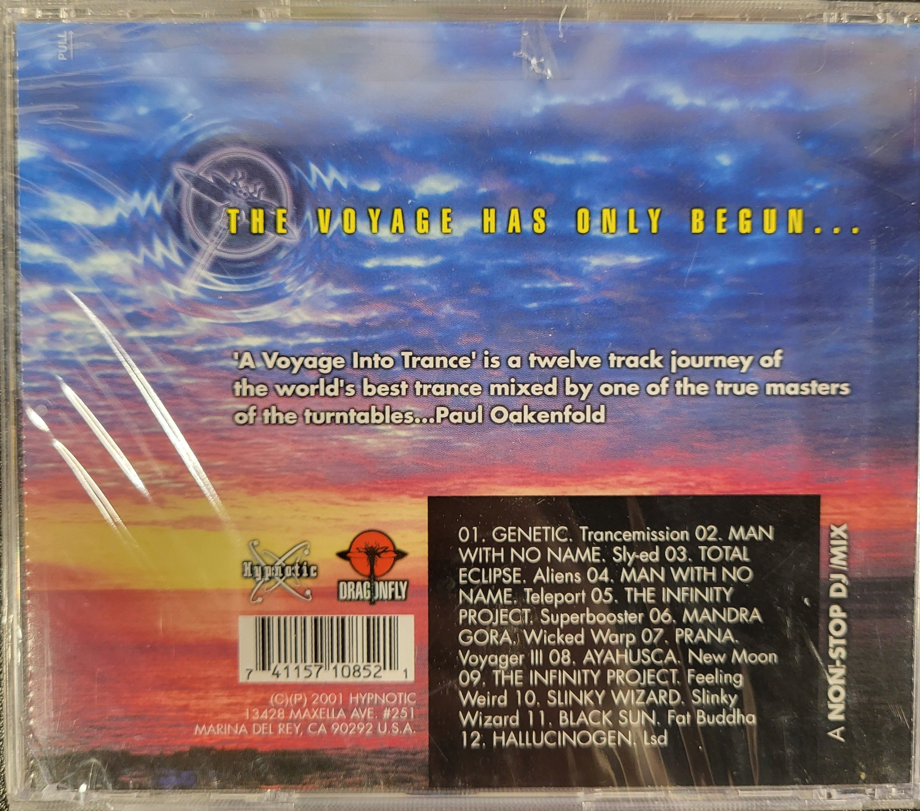 Paul Oakenfold - A Voyage Into Trance (CD) - Cleopatra Records