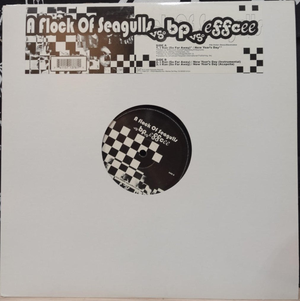 BP Vs. Effcee - I Ran (So Far Away) / New Year’s Day (12" Vinyl)