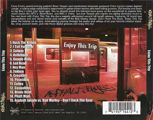 Asphalt Jungle – Enjoy This Trip (CD) - Cleopatra Records