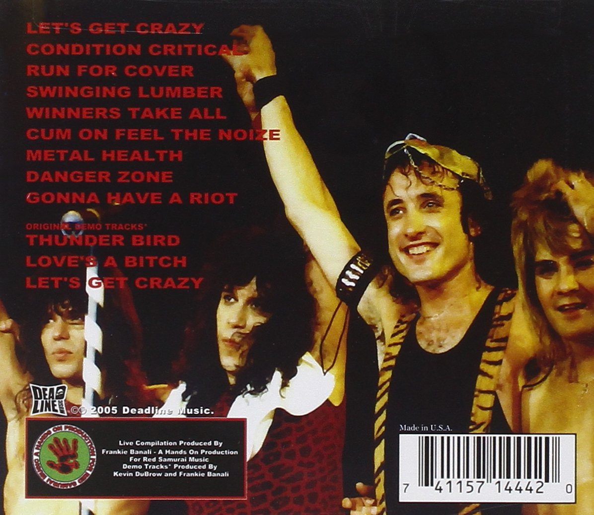 Quiet Riot - Live & Rare Volume 1 (CD)