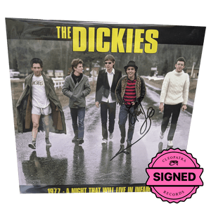 The Dickies - 1977 - A Night That Will Live In Infamy (Vinyl - Signed By Stan Lee)