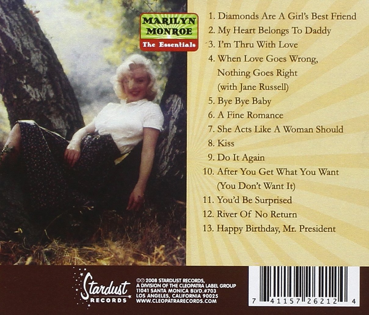 Marilyn Monroe - The Essentials (CD)