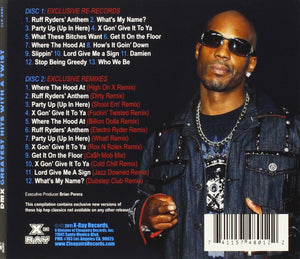 DMX - Greatest Hits With A Twist - Deluxe Edition (2CD) - Cleopatra Records