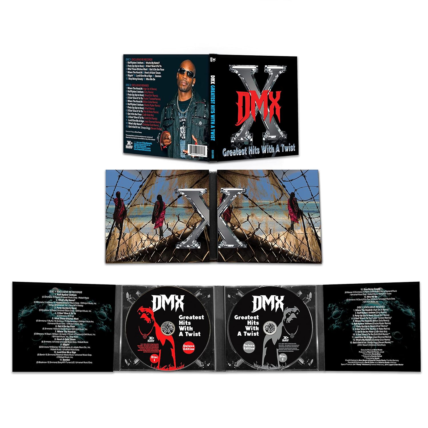 DMX - Greatest Hits With A Twist - Deluxe Edition (2CD) - Cleopatra Records