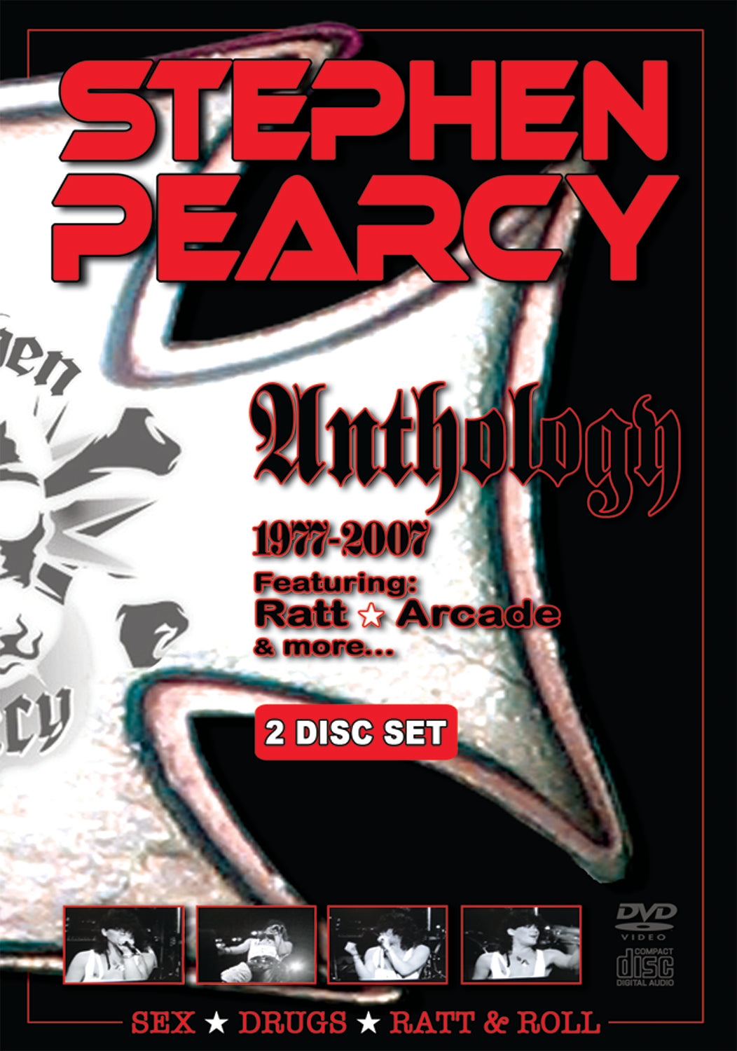 Stephen Pearcy - Anthology 1977-2007 (DVD + CD) - Cleopatra Records