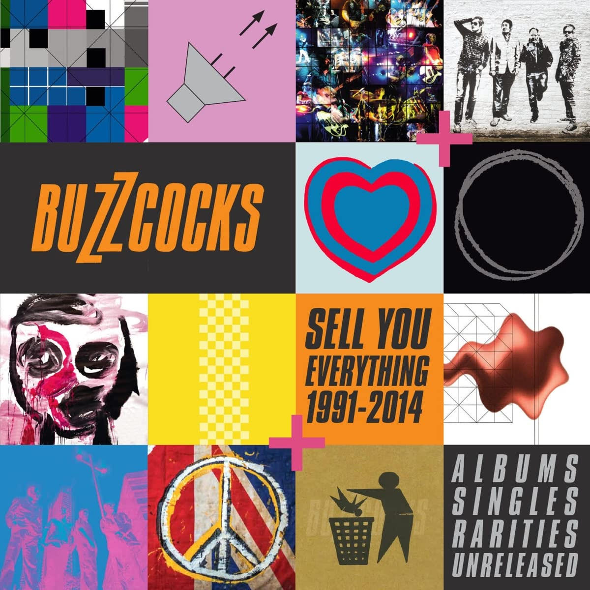 Buzzcocks - Sell You Everything (1991-2014) Albums, Singles, Rarities, Unreleased (8 CD Box Set Import)
