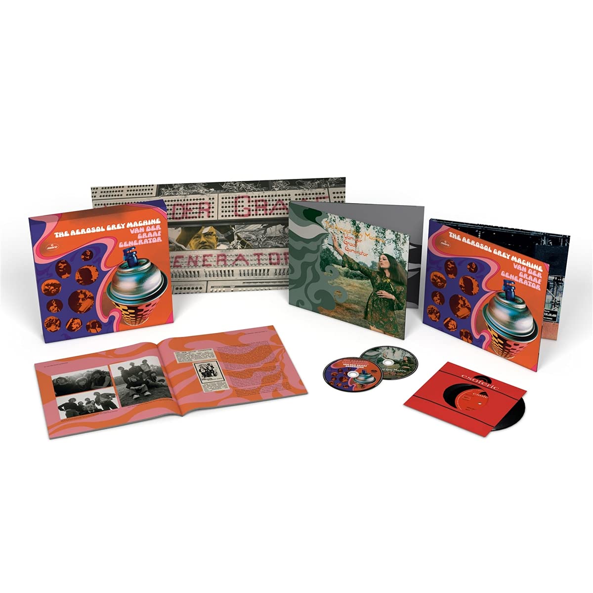 Van Der Graaf Generator - The Aerosol Grey Machine 50th Anniversary Edition (Limited Edition 2 CD-Gatefold 180 Gram LP-7" Single - Imported) - Cleopatra Records