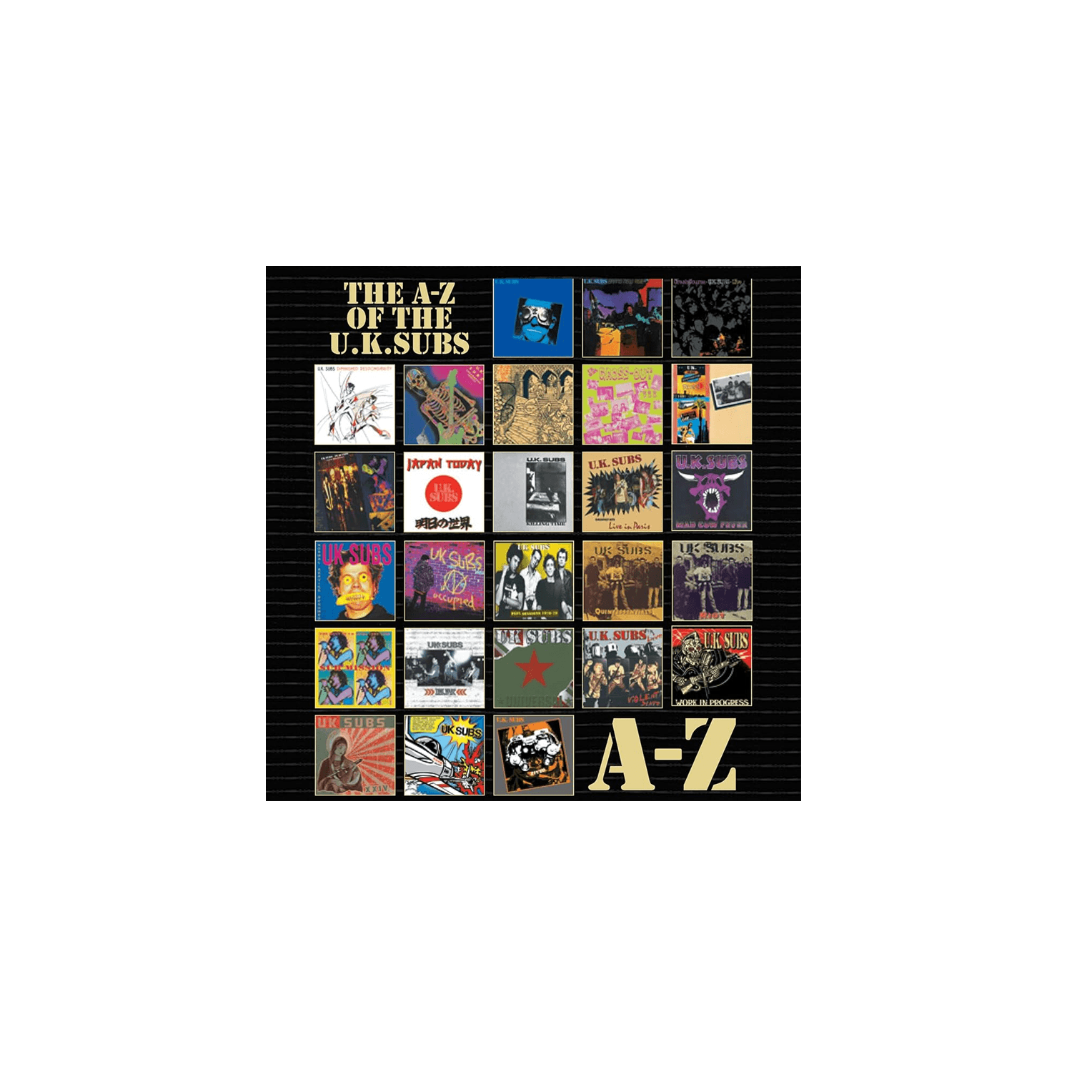 U.K. Subs – The AZ Of The U.K. Subs (26 CD Box Set)