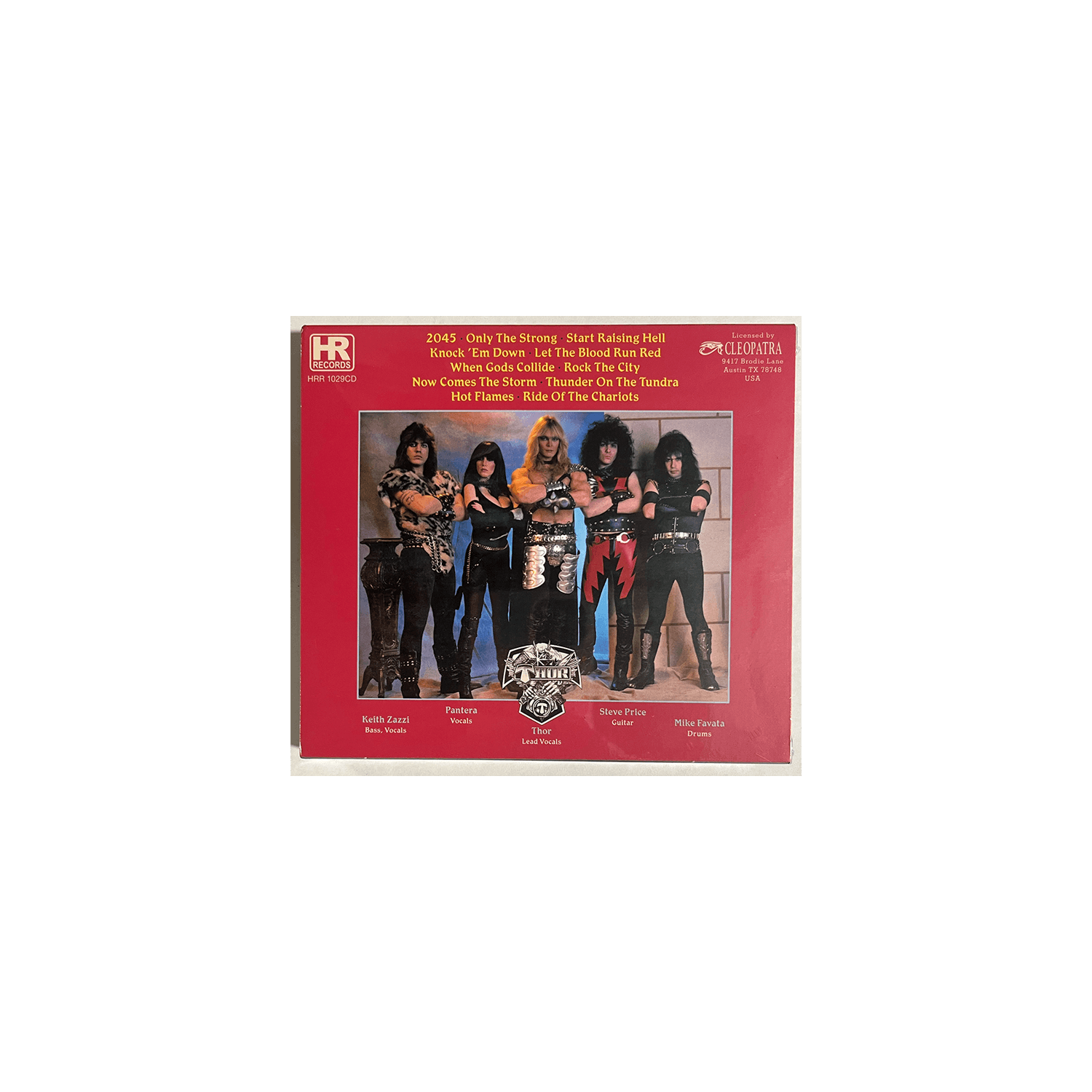 Thor - Only The Strong (CD - High Roller Import)