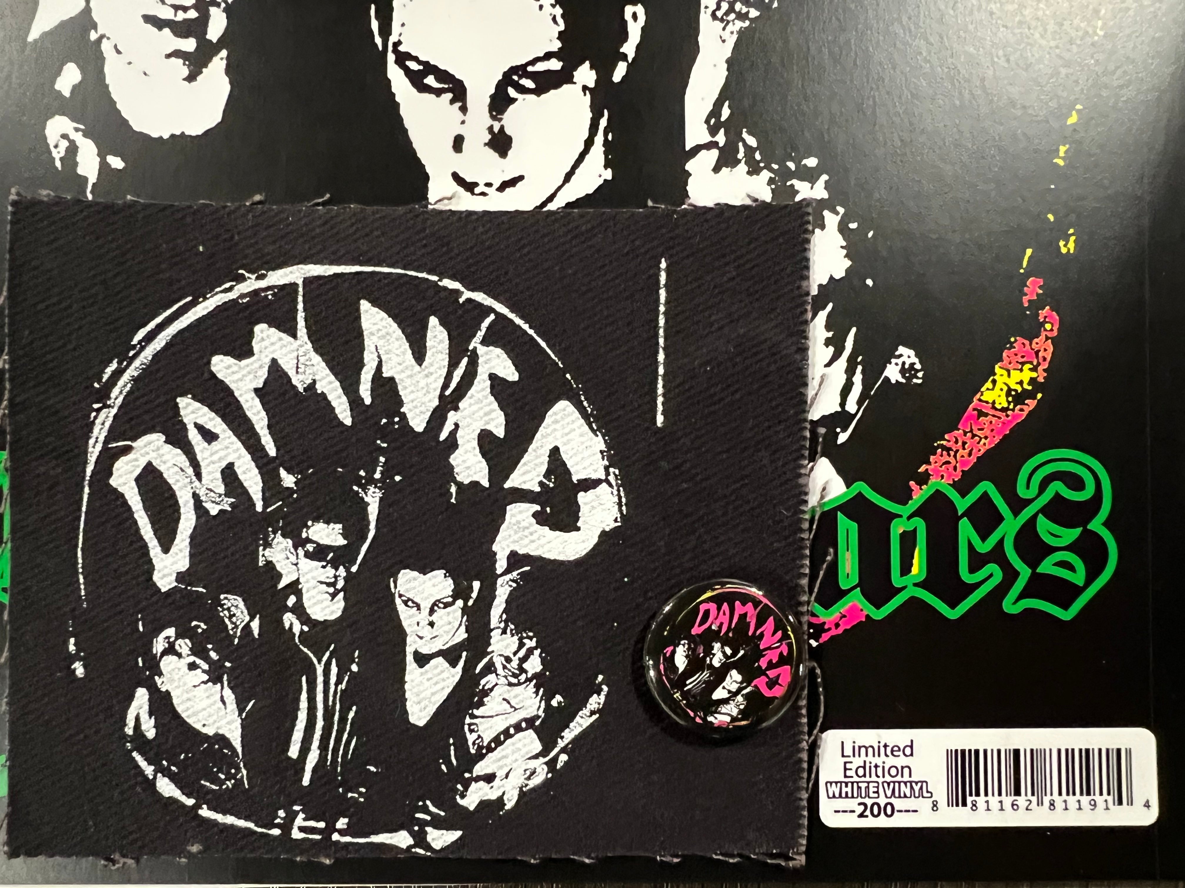 The Damned - The Chaos Years Live & Studio Demos 1977-1982 (White Vinyl) - Cleopatra Records