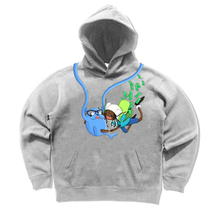 UnoTheActivist - Adventure Time: Finn and Jake (Hoodie) - Cleopatra Records