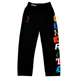 Concrete Sweatpants - Multicolor - Cleopatra Records