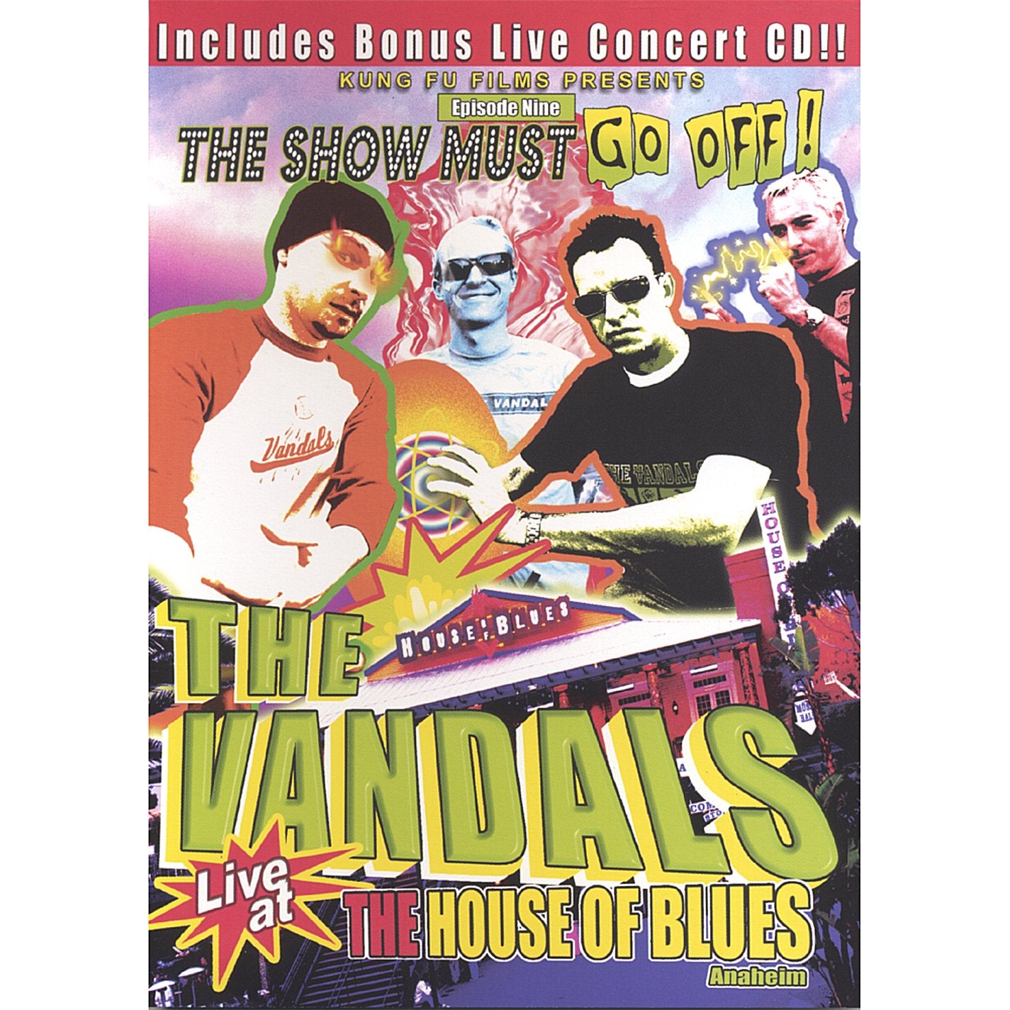 The Vandals - Live at the House of Blues Anaheim (DVD) - Cleopatra Records