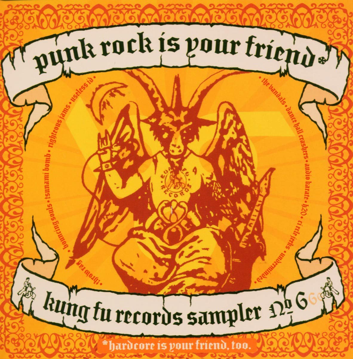 Punk Rock Is Your Friend - Kung Fu Records Sampler № 6 (CD)